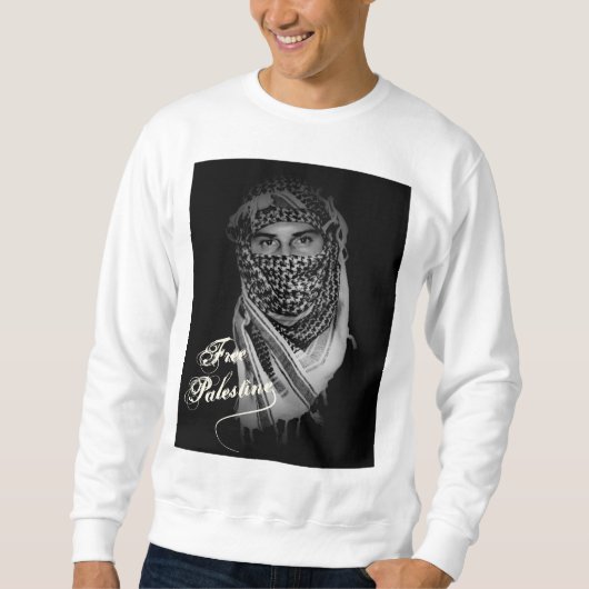 Gratis Palestine Sweatshirt (Voorkant)