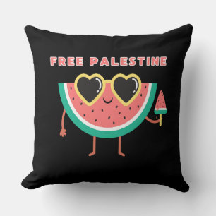 gratis palestine Watermeloen Palestina schattig kl Kussen