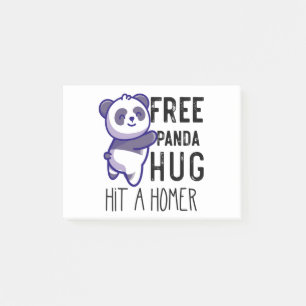 Gratis Panda Knuffels Slaan Een Homer Panda Liefhe Post-it® Notes