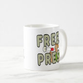 Gratis pers koffiemok (Voorkant rechts)