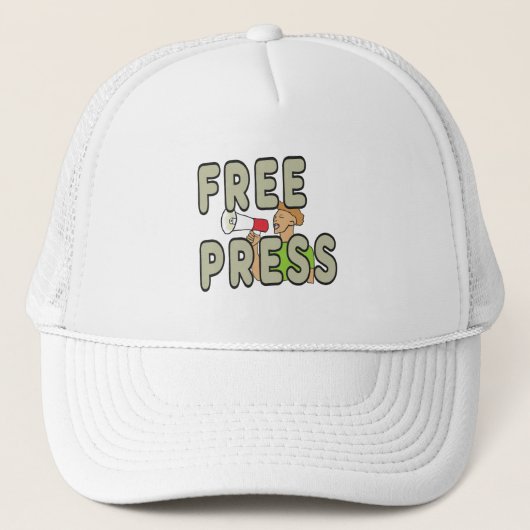 Gratis pers trucker pet (Voorkant)