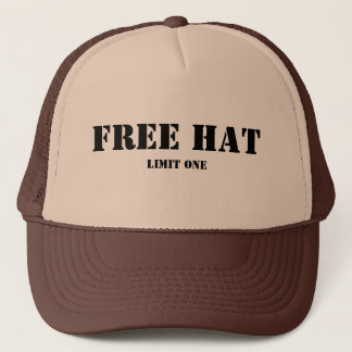 Gratis Pet, limiet 1 Trucker Pet
