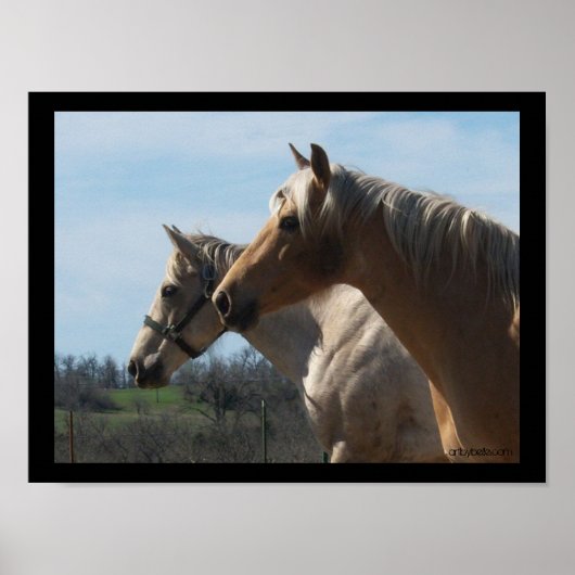 Gratis Poster van Horse Lover - Groot (Voorkant)