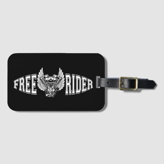 Gratis rijder bagagelabel (Voorkant (horizontaal))