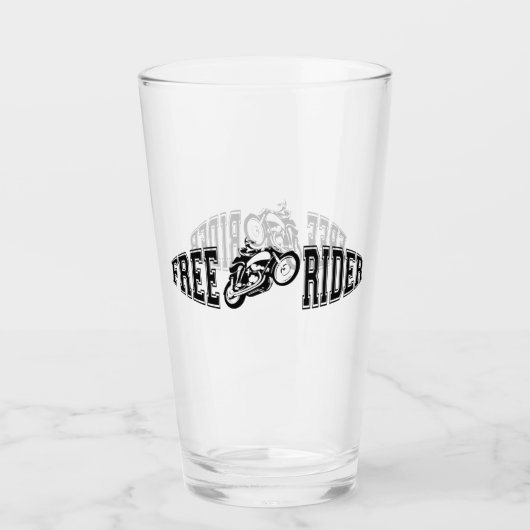Gratis rijder glas (Voorkant)