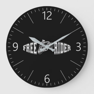 Gratis rijder grote klok