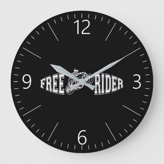 Gratis rijder grote klok (Voorkant)