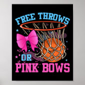 Gratis rijen of roze bogen Zwangerschap Roze of Bl Poster (Voorkant)