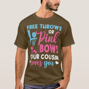Gratis rijen of roze pols neef houdt van je geslac t-shirt