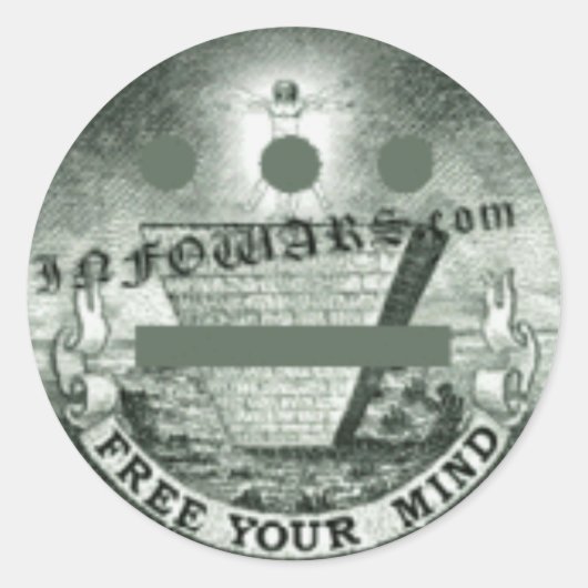 Gratis Ronde Sticker (Voorkant)