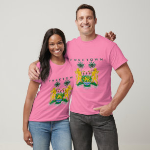 GRATIS, (SIERRA LEONE) KAART, T-SHIRT EN ETC