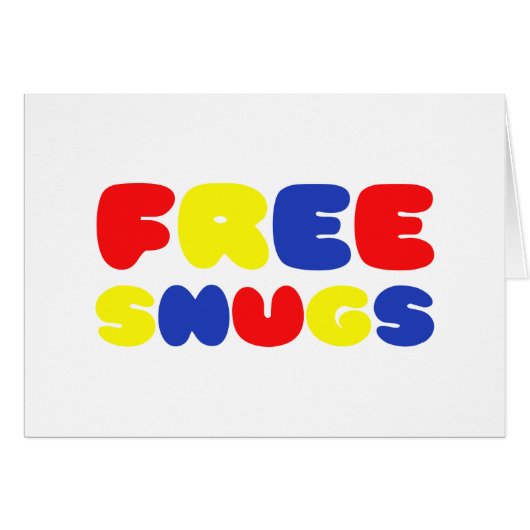 GRATIS SNUGS KAART (Voorkant Horizontaal)