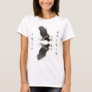 Gratis Spirit Landing Bald Eagle Wildlife Shirt