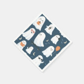 Gratis Spirits Ghost Paper servetten - Halloween D (Hoek)