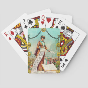 Gratis startpunten 1890 pokerkaarten