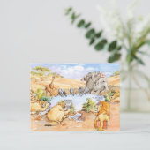 Gratis struik briefkaart (Staand voorkant)