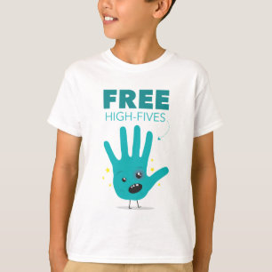 GRATIS T-shirt met hoge Fives