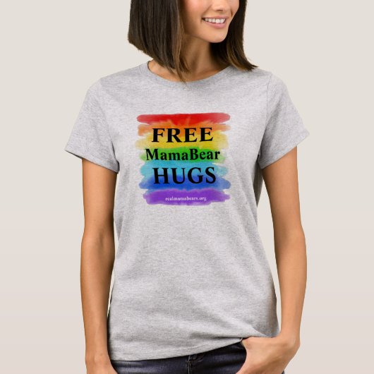 Gratis T-shirt met hugs (Voorkant)