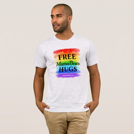 Gratis T-shirt met hugs (Voorkant volledig)