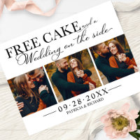 Gratis Taart Grappige Huwelijk Bewaar De Datum 3 F
