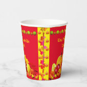 Gratis - Thanksgiving Papieren Bekers (Rechts)