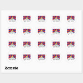 Gratis Tibet geschenken Ronde Sticker (Vel)