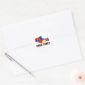 GRATIS TIBET RONDE STICKER (Envelop)