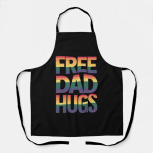Gratis vaderknuffels LGBTQ Gay Pride Month trotse Schort