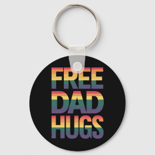 Gratis vaderknuffels LGBTQ Gay Pride Month trotse  Sleutelhanger