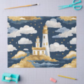 Gratis Vuurtoren Tissuepapier (Craft)