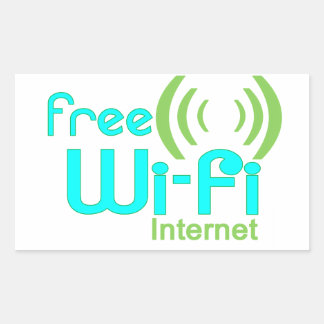 Gratis Wi-Fi Internet Access Window Sticker