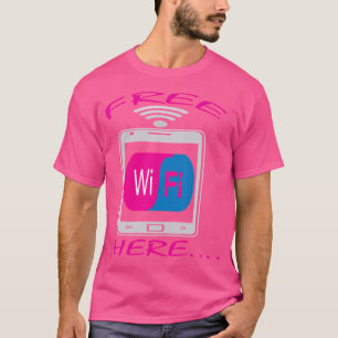 Gratis Wifi Hier Intern T-shirt