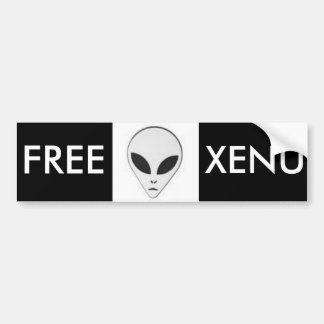 Gratis Xenu Bumpersticker