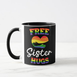 Gratis Zus Knuffels Pride LGBT-bewustzijnsmaand Mok