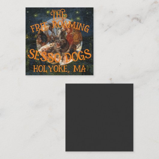 GRATIS ZWERVENDE SESSO HONDEN HOLYOKE MA MASSUCHUS INFORMATIEKAARTJE (Voorkant / Achterkant)