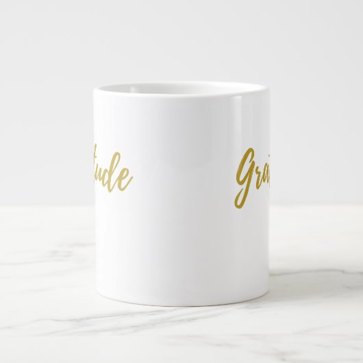 Gratitude 20 oz Jumbo Mug (Devant)