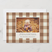 Gratitude Abondante Carte Collage Photo Thanksgivi (Dos)