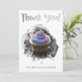 *~ Gratitude AP99 MERCI Carte Note (Debout devant)