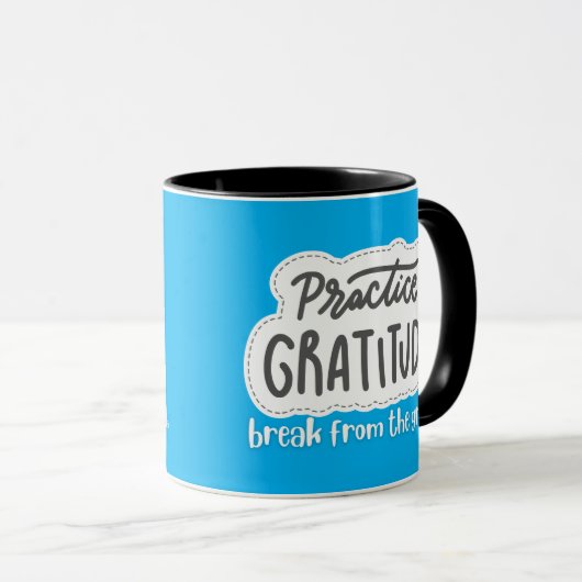 Gratitude BFTG Café Mug (Devant droit)
