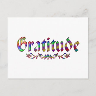 Gratitude Briefkaart