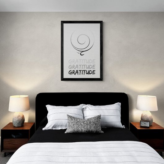 Gratitude Canvas afdrukken