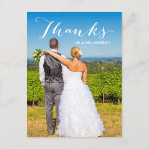 Gratitude   Carte postale Mariage photo