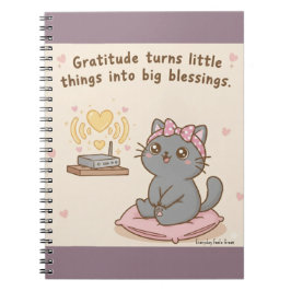 Gratitude Changes Everything – Daily Notebook Notitieboek