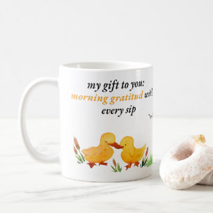 Gratitude de grâce Mug : Un cadeau réfléchi