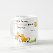 Gratitude de grâce Mug : Un cadeau réfléchi (Devant gauche)