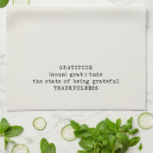 Gratitude Definition Kitchen Towel Theedoek (Gevouwen)