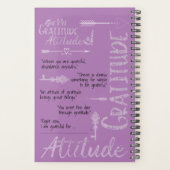 Gratitude est tout à la façon de Chalk Noir & Viol (Dos)