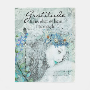 Gratitude Fleece Deken