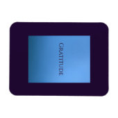"Gratitude" Flexible Photo Magnet (Horizontal)