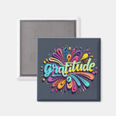 Gratitude Frigo Magnet (Recto/Verso)
